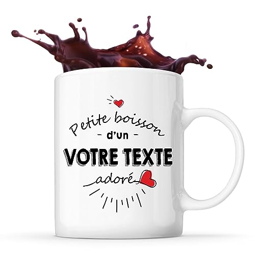 Mug personnalisable Boisson Métier/Prénom Adoré - Planetee