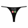 String Femme Biere - sous-Vêtement Coton Idée Cadeau Humour Saint Valentin Anniversaire