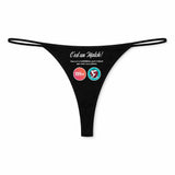 String Femme Handball - sous-Vêtement Coton Idée Cadeau Humour Saint Valentin Anniversaire