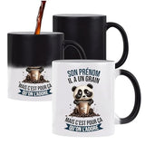 Mug personnalisable Prénom Panda Grain