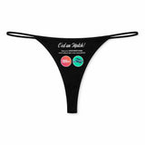 String Femme Laeromodelisme - sous-Vêtement Coton Idée Cadeau Humour Saint Valentin Anniversaire