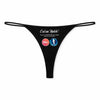 String Femme Dancefloor - sous-Vêtement Coton Idée Cadeau Humour Saint Valentin Anniversaire
