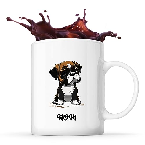 Mug personnalisable Prénom boxer