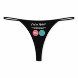 String Femme Science - sous-Vêtement Coton Idée Cadeau Humour Saint Valentin Anniversaire