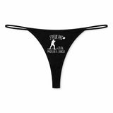 String Femme Lancer du Marteau Jpeux Pas - sous-Vêtement Coton Idée Cadeau Humour Saint Valentin Anniversaire