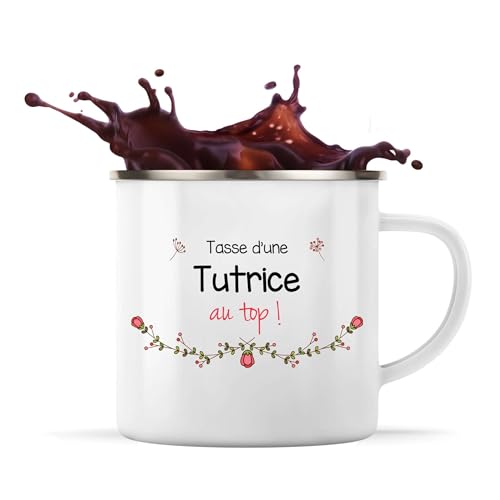 Tasse métallique Tutrice au Top