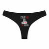 Culotte Tanga Personnalisé Femme Radio Kopia Jpeux Pas - sous-Vêtement Coton Idée Cadeau Humour Saint Valentin Anniversaire