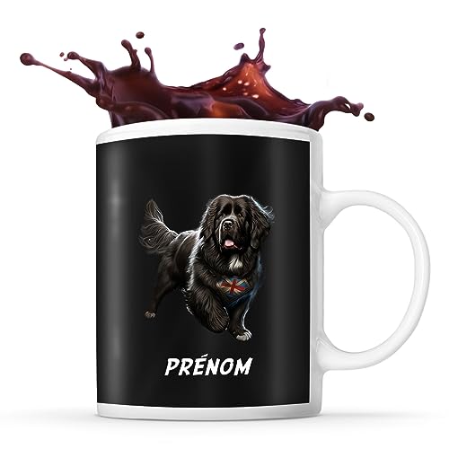 Mug personnalisable Prénom Terre-Neuve