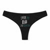 Culotte Tanga Personnalisé Femme Accordeon Kopia Jpeux Pas - sous-Vêtement Coton Idée Cadeau Humour Saint Valentin Anniversaire