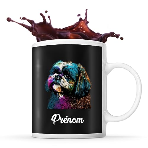 Mug personnalisable Prénom Shih Tzu