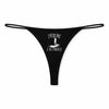 String Femme Paddle Jpeux Pas - sous-Vêtement Coton Idée Cadeau Humour Saint Valentin Anniversaire