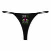 String Femme Vin Alcool Petit Verre Jpeux Pas - sous-Vêtement Coton Idée Cadeau Humour Saint Valentin Anniversaire