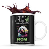 Mug personnalisable Prénom Coton de Tuléar