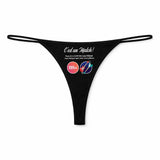 String Femme Guitare Electrique - sous-Vêtement Coton Idée Cadeau Humour Saint Valentin Anniversaire