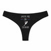 Culotte Tanga Personnalisé Femme Escalade Jpeux Pas - sous-Vêtement Coton Idée Cadeau Humour Saint Valentin Anniversaire