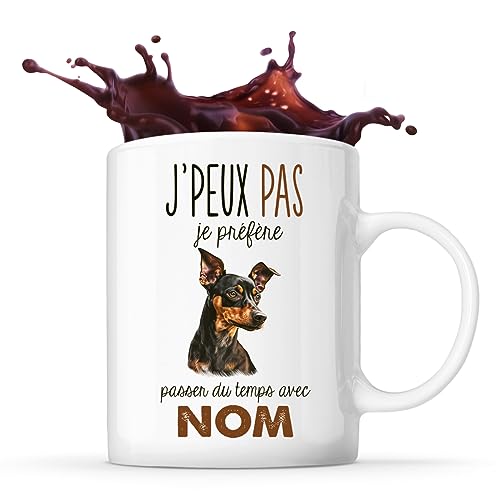 Mug personnalisable Prénom Pinscher