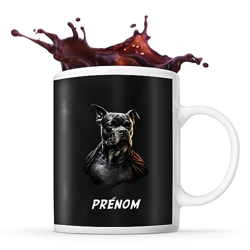 Mug personnalisable Prénom Staffordshire Bull Terrier