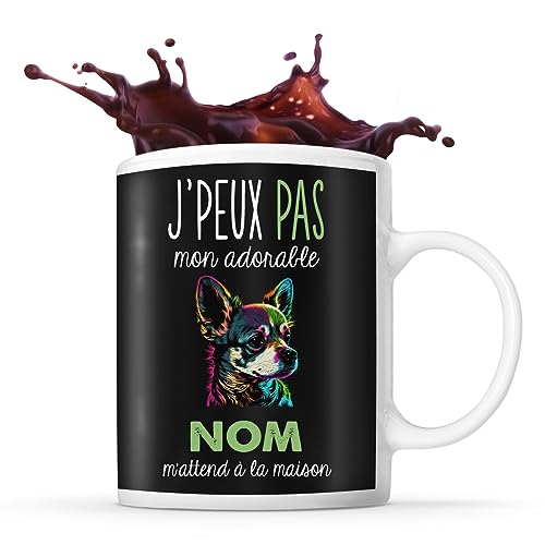 Mug personnalisable Prénom Chihuahua