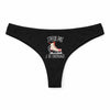 Culotte Tanga Personnalisé Femme Patinage Kopia Jpeux Pas - sous-Vêtement Coton Idée Cadeau Humour Saint Valentin Anniversaire