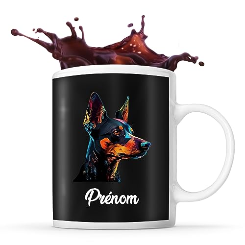 Mug personnalisable Prénom Pinscher