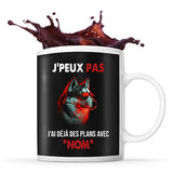 Mug personnalisable Prénom Husky de Sibérie