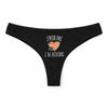 Culotte Tanga Personnalisé Femme Aerobic Kopia Jpeux Pas - sous-Vêtement Coton Idée Cadeau Humour Saint Valentin Anniversaire