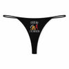 String Femme Duathlon Jpeux Pas - sous-Vêtement Coton Idée Cadeau Humour Saint Valentin Anniversaire