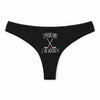 Culotte Tanga Personnalisé Femme Hockey Kopia Jpeux Pas - sous-Vêtement Coton Idée Cadeau Humour Saint Valentin Anniversaire