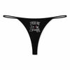 String Femme Stock Femme M - Scrabble Jpeux Pas - sous-Vêtement Coton Idée Cadeau Humour Saint Valentin Anniversaire