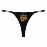 String Femme Jeux de Societe Jpeux Pas - sous-Vêtement Coton Idée Cadeau Humour Saint Valentin Anniversaire