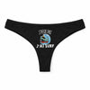 Culotte Tanga Personnalisé Femme Surf Tyrannosaure Kopia Jpeux Pas - sous-Vêtement Coton Idée Cadeau Humour Saint Valentin Anniversaire