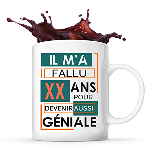 Mug personnalisable Âge Génial(e) - Planetee