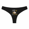 Culotte Tanga Personnalisé Femme Camping Kopia Jpeux Pas - sous-Vêtement Coton Idée Cadeau Humour Saint Valentin Anniversaire
