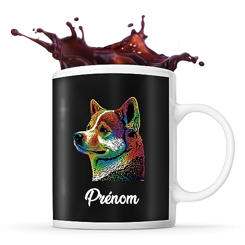 Mug personnalisable Prénom Shiba inu