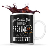 Mug personnalisable Prénom Dogue du Tibet Mastiff