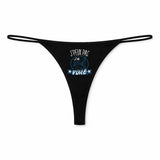 String Femme Voile Jpeux Pas - sous-Vêtement Coton Idée Cadeau Humour Saint Valentin Anniversaire