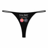 String Femme Petanque - sous-Vêtement Coton Idée Cadeau Humour Saint Valentin Anniversaire