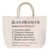 Sac Fête des Mères Mamie Famille Idée Cadeau anniversaire Noël Travail Boulot Métier Départ Retraite Collègue Femme cabas shopping plage
