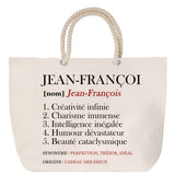 Sac Fête des Mères Mamie Famille Idée Cadeau anniversaire Noël Travail Boulot Métier Départ Retraite Collègue Femme cabas shopping plage