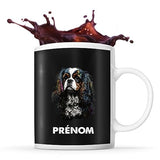 Mug personnalisable Prénom Cavalier king charles