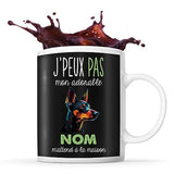 Mug personnalisable Prénom Pinscher