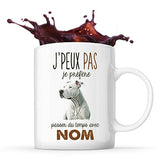 Mug personnalisable Prénom Dogue Argentin