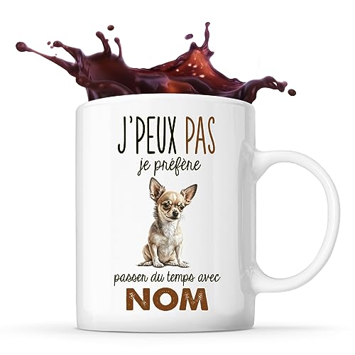 Mug personnalisable Prénom Chihuahua