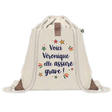 Sac Fête des Mères Mamie Famille Idée Cadeau anniversaire Noël Travail Boulot Métier Départ Retraite Collègue Femme cabas shopping plage