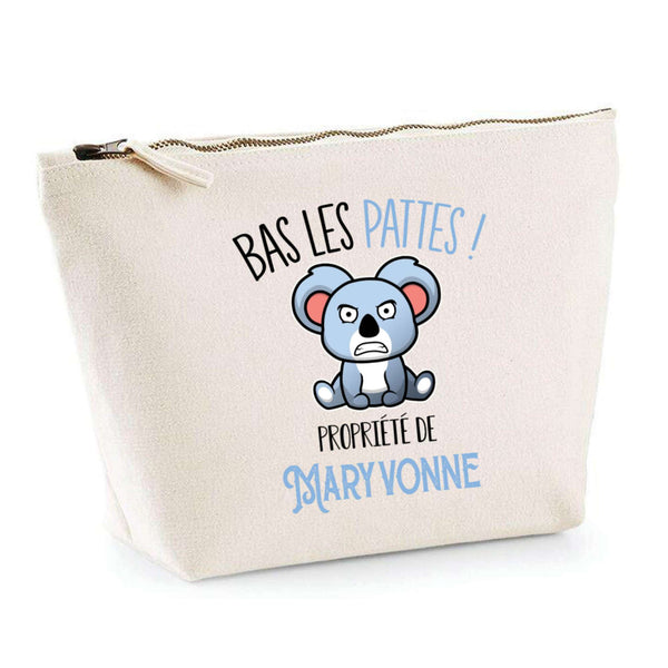 Trousse pochette de rangement maquillage Fête des Mères Mamie Famille Idée Cadeau anniversaire Noël Travail Boulot Métier Départ Retraite Collègue Femme