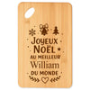 Planche à découper cadeau Noël famille amis papa maman mamie papi, idée cadeau apéro et cuisine, Secret Santa