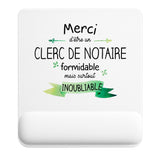 Tapis de souris ergonomique avec repose-poignet, accessoire bureau pour femme et homme, fête des pères, cadeau pas cher, idée cadeau fête des mères, secret santa, départ à la retraite, télétravail et gaming
