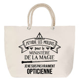 Sac Fête des Mères Mamie Famille Idée Cadeau anniversaire Noël Travail Boulot Métier Départ Retraite Collègue Femme cabas shopping plage