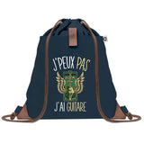 sac a dos bleu coton recycle avec pochette idee cadeau originale pour collegue ami prof ou membre de la famille cadeau mixte noel anniversaire secret santa ou depart au travail sac leger pratique et ecologique design breton moderne