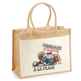 Sac Fête des Mères Mamie MAman Soeur Femme Famille Idée Cadeau anniversaire Noël Travail Boulot Métier Départ Retraite Collègue Femme cabas shopping plage